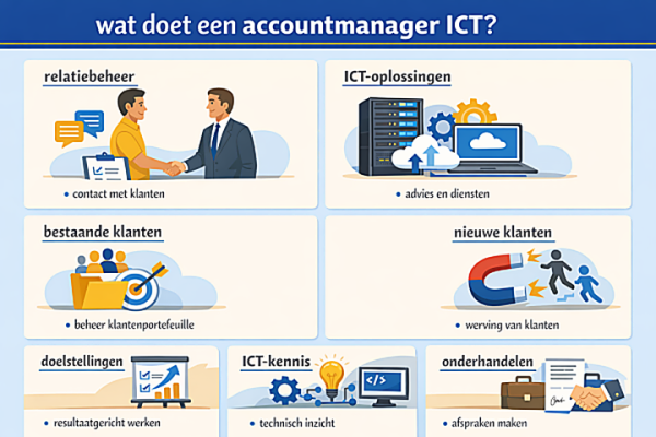 Wat doet een accountmanager ICT